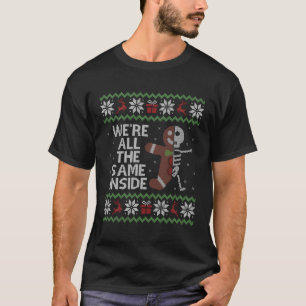 T-shirt Pain d'épices moche Squelette