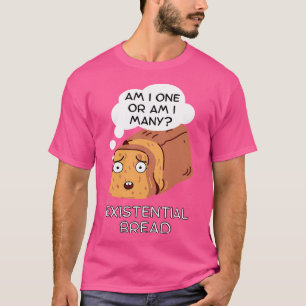 T-shirt Pain Existentiel Kawaii Pun de pain