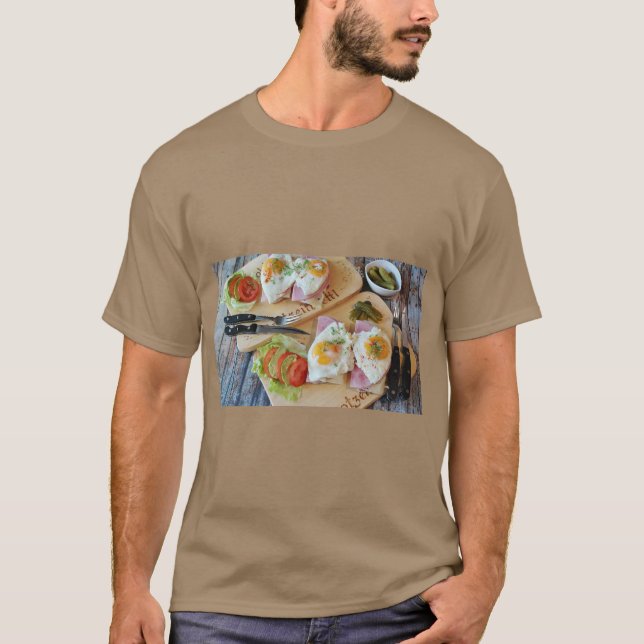 T-Shirt Pain Frais – Doux, Simple & Élégant (Devant)