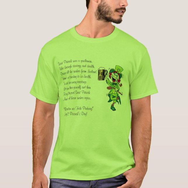 T-shirt Pain grillé de jour de St Patricks (Devant)