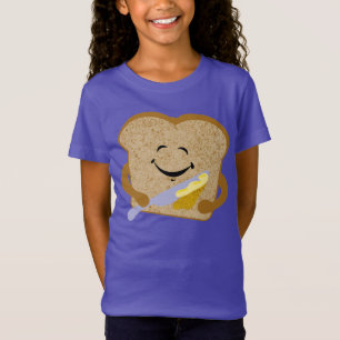 T-Shirt Pain grillé et beurre