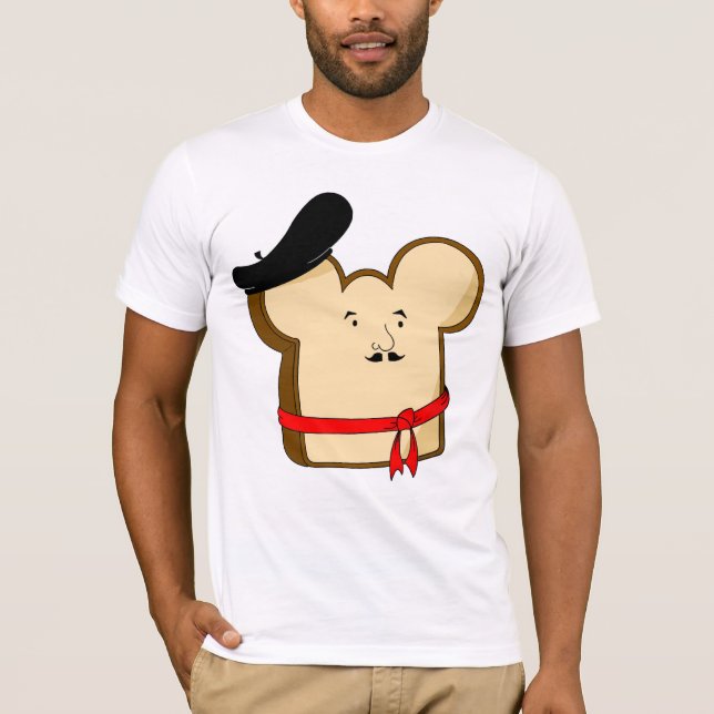 T-shirt Pain grillé français (Devant)