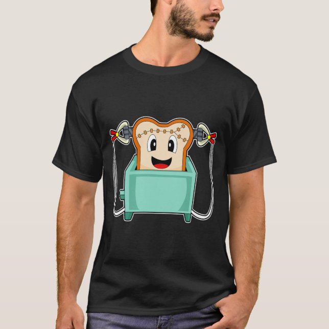 T-shirt Pain Halloween Toaster (Devant)