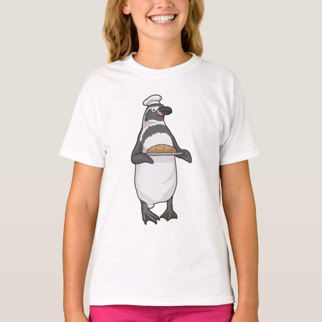 T-shirt Pain Pingouin Baker (Devant)