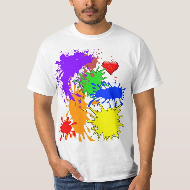 T-shirt Paint (Devant)