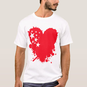 T-shirt Paint Love Heart