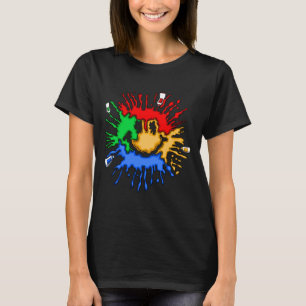 T-shirt Paint Tube Smile