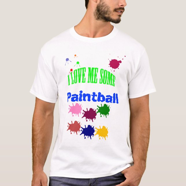 T-shirt Paintball (Devant)