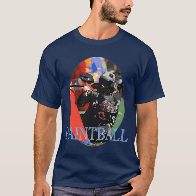 T-shirt Paintball (Devant)