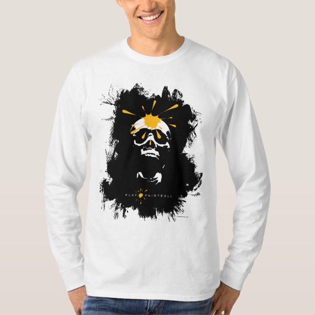 T-shirt Paintball Crâne (Devant)