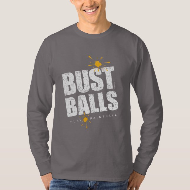 T-shirt Paintball Foutre des Boules (Devant)