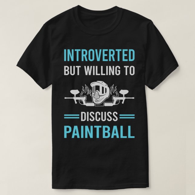 T-shirt Paintball introduit (Design devant)