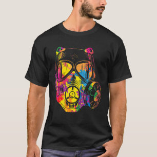 T-shirt Paintball Masque Peinture Tir Paintballer Peinture