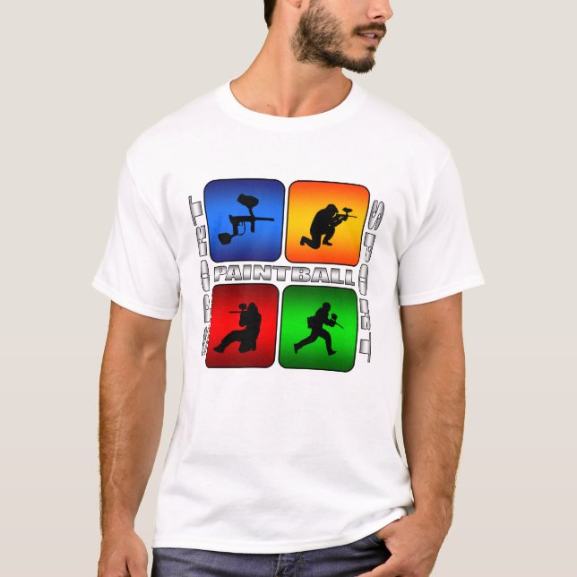 T-shirt Paintball Spectaculaire (Devant)