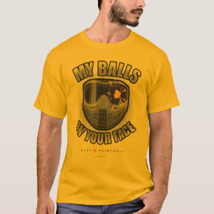 T-shirt Paintball sur votre visage