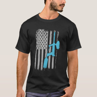T-shirt Paintballer Patriotic Américain Drapeau Américain