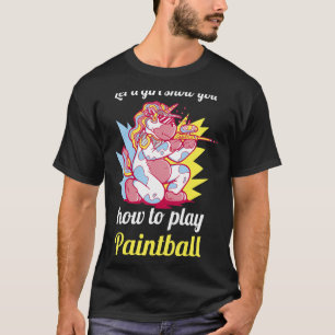 T-shirt Paintballing Paintballer Paintball Girl