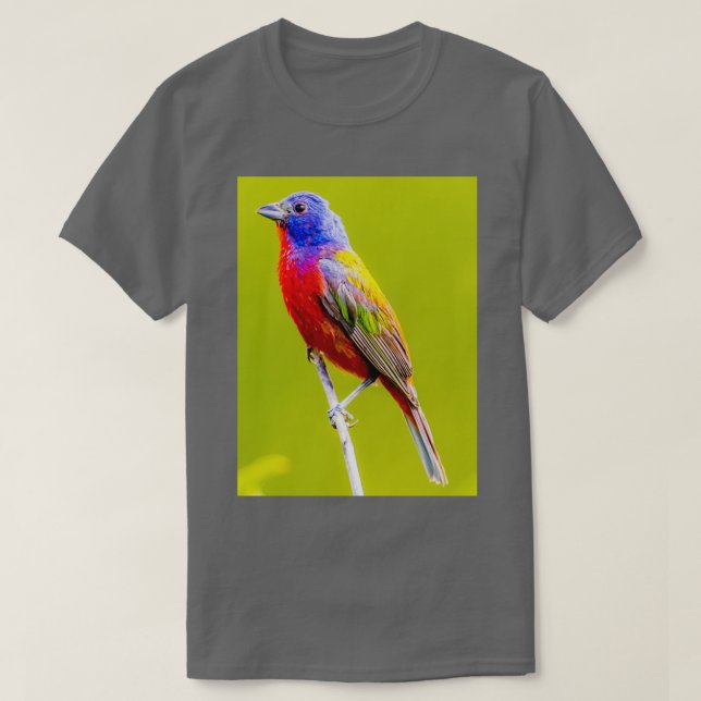 T-shirt Painted Bunting 1 (Design devant)