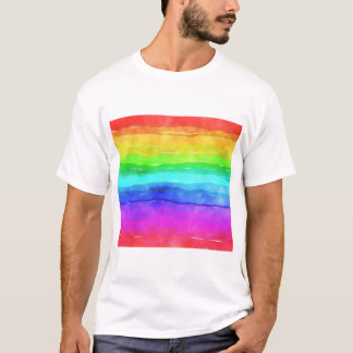 T-shirt Painted Rainbow