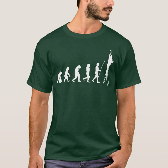 T-shirt Painter Evolution Funny Gift for Painters Master P (Devant)