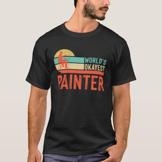 T-shirt Painter Varnisher and Art Artists  45 (Devant)
