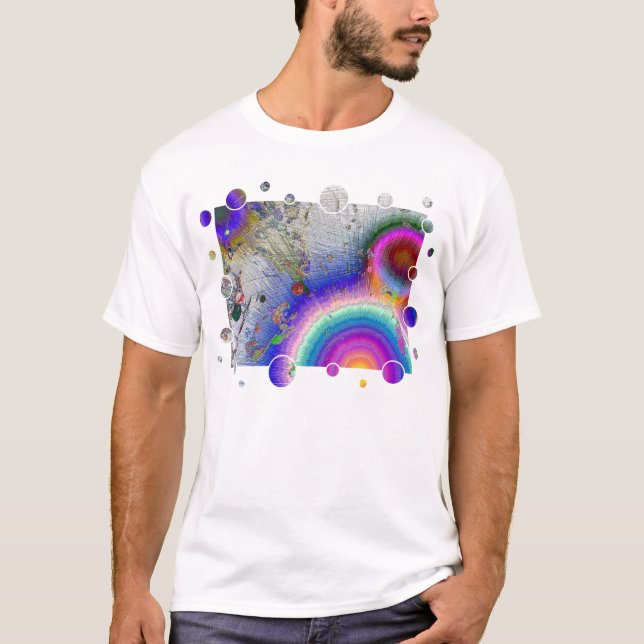 T-shirt Painter's Pants 2a émail encadré (Devant)