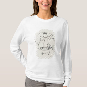 T-shirt Pair Lui-Meme (crayon de Lautrec de charge sur le