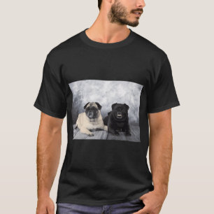 T-shirt Paire de Pug