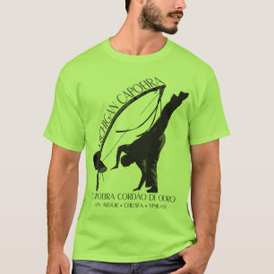 T-shirt Paires de Berimbau et de Meia Lua