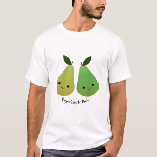 T-shirt Paires de paires mignonnes et amusantes