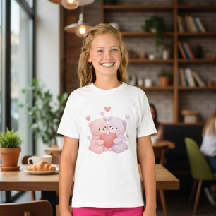 T-shirt Paires Mignonnes et Câlines