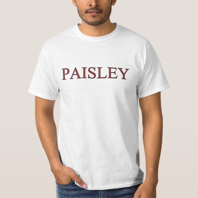 T-shirt Paisley (Devant)