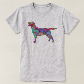 T-shirt Paisley Labrador