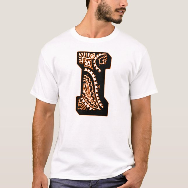 T-shirt Paisley Monogram - I (Devant)