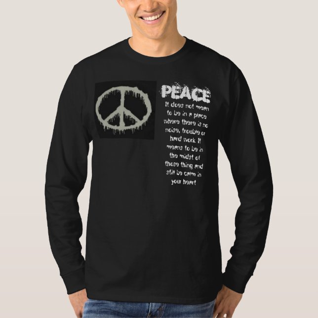 T-SHIRT PAIX (Devant)