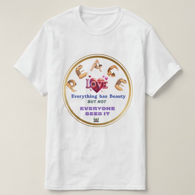 T-shirt Paix (Design devant)