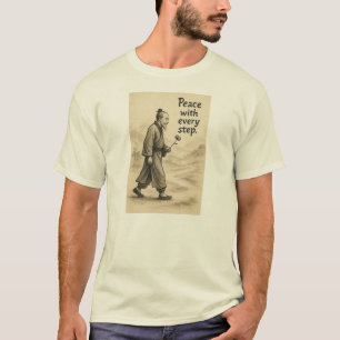 T-shirt Paix à chaque étape -