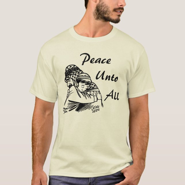 T-shirt Paix à tous (Devant)