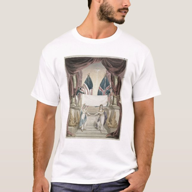 T-shirt Paix, allégorie du Traité de Gand (Devant)