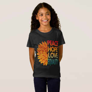 T-Shirt PAIX AMOUR ESPOIR ÉGALITÉ