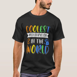 T-shirt Paix Amour Et Pédiatrie
