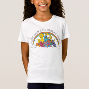 T-Shirt Paix, Amour et Rue Sésame