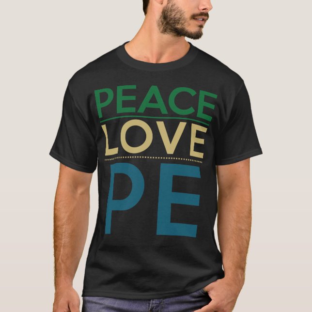 T-SHIRT PAIX-AMOUR-PE (Devant)