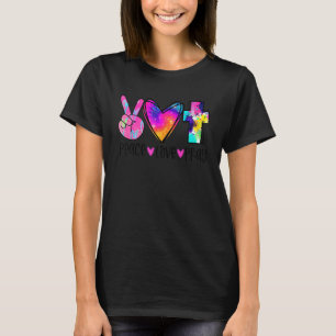 T-shirt Paix Amour Prière Coeur Croix chrétienne Jésus Foi