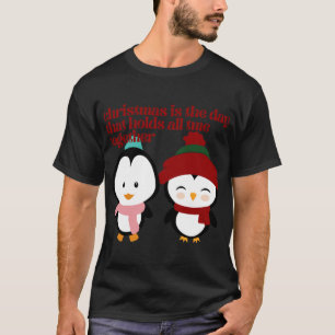 T-SHIRT PAIX AMOUR RIRE FAMILLE FAMILLE FÊTE NOËL