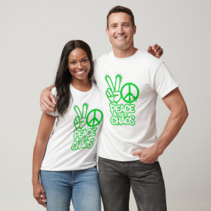 T-shirt Paix au-dessus du chaos