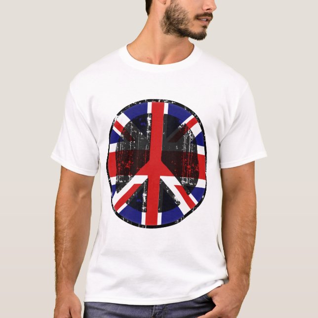 T-shirt Paix au Royaume-Uni (Devant)