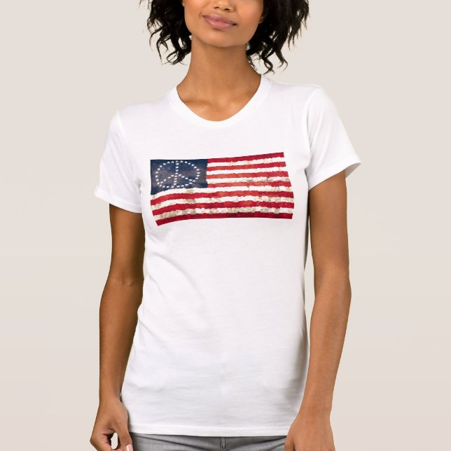 T-shirt Paix aux Etats-Unis (Devant)