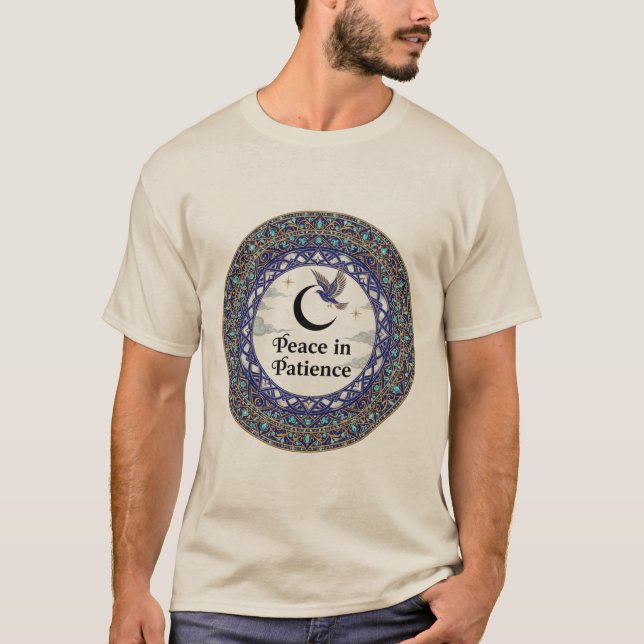 T-shirt Paix dans la Patience (Devant)