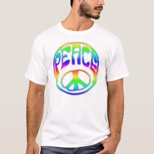 T-shirt Paix d'arc-en-ciel